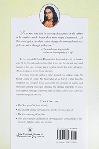 The Yoga Of Jesus - Understanding The Hidden Teachings Of The Gospels (Self-Realization Fellowship) #TOP1