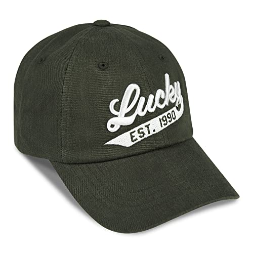 Image of Lucky Brand Classic Cotton Adjustable | Dad Hat | Baseball Cap | Golf | Fishing | Low Profile | 5 Panel Design