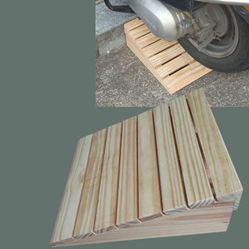Rampas de madera portátiles 7-15 cm para bordillos miniatura 4