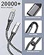 BLITEZZ 60W Schnellladekabel for iPhone Ladekabel [2Stück 1M+1M],MFi Zertifiziert USB C auf Lightning Kabel Nylon Datenkabel Kompatibel mit Apple Ladekabel für iPhone 14/13/12/11 Pro/Plus/X/XS/8,iPad