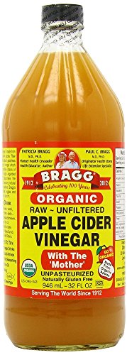 Bragg vTJQnv Organic Raw Apple Cider Vinegar, 32 Ounce (3 Units)