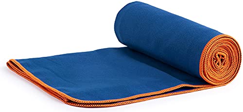 Image of GOCART WITH G LOGO Microfiber Quick Dry Towel for Home Gym Exercise and Outdoor Use (80 X 40 CM) (Blue, 1)