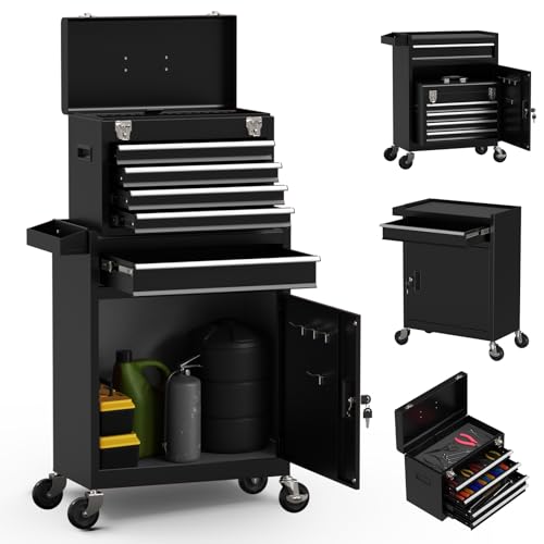 Granper 5-Drawer Rolling Tool Box