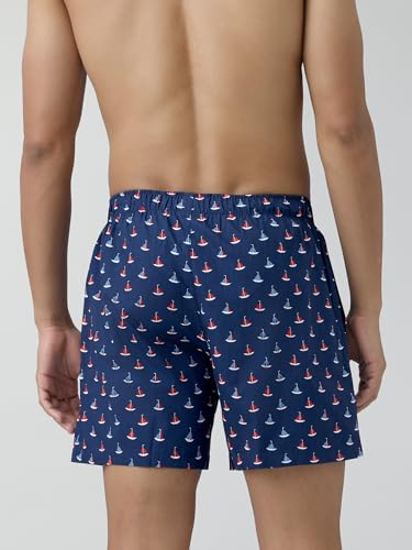 Image of XYXX Men's Remix Regular Fit Cotton Printed Boxer with Dual Pocket & No Marks Waistband (Pack of 2)