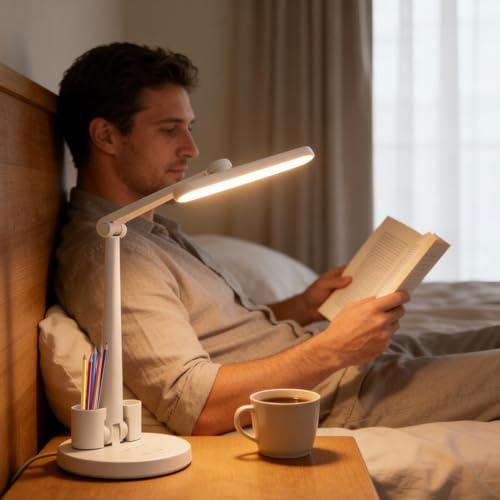 Lampe de bureau contre fatigue visuelle réglable pour coiffeuse - 2