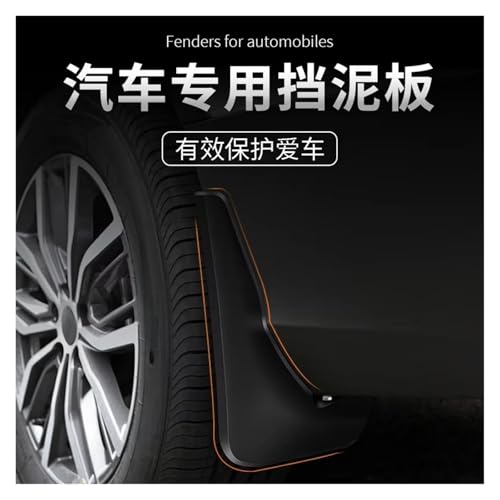 Guardabarros para Tesla Model X (2015-2019) | Kit completo de protección contra salpicaduras 3
