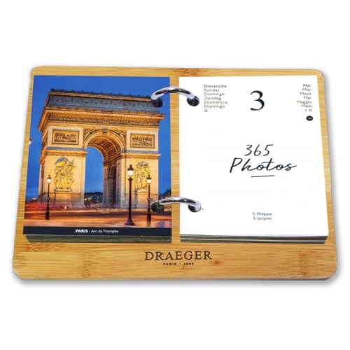 hW[ 2026N 365߂J_[ tX  iʐ^ jV[t calendar (FRANCE, BOXZbg)