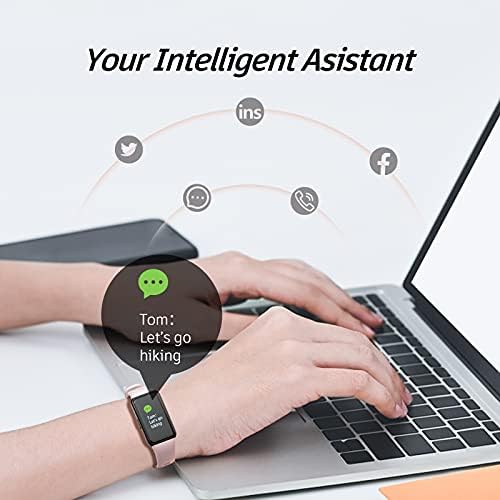 HONOR Band 6 Fitness Tracker Smart Watch,1.47" AMOLED Color Display Activity Tracker with SpO2 Blood Oxygen Monitor and Sleep Monitor IP68 waterproof Women's Smart Watch for Android IOS, Pink