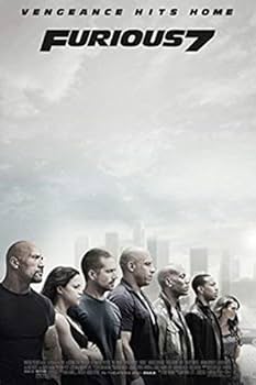 ワイルドスピード　7シリーズポスターセット ワイルドスピード 7シリーズポスターセット ワイルドスピード 7