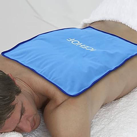 ICEHOF Kühlpads XXL Gel Kühlkissen Groß Cover