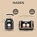 Haden Dorset 1.7 Liter Stainless Steel Electric Kettle with 360-Degree Base Bundled with 4 Slice Wide Slot Stainless Steel Toaster, Black & Copper