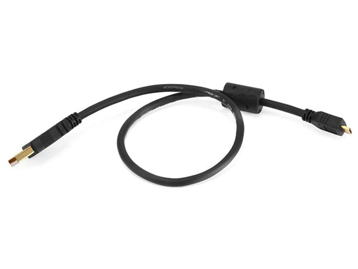 Monoprice USB 2.0 Cable - 3 Feet - White | USB Type-A Male to USB Micro-B Male 5-Pin, 28/24AWG, Gold Plated (Pack of 5)