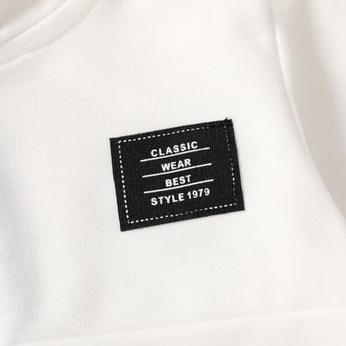 Image of YOUNGER STAR Toddler Baby Boy Girl Clothes Fall Winter Outfits Long Sleeve Hoodie Sweatshirt Sweat Pants Cotton Sweatsuits