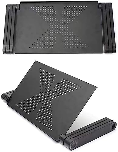 Support de table pliante for ordinateur portable pliable avec support de souris - 8