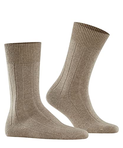 Image of FALKE Men's Lhasa Rib Socks, Wool Cashmere, Business Casual, 1 Pair