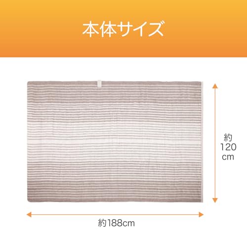 コイズミ 電気毛布 掛敷兼用 KDK-60242サムネイル2