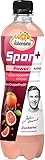 Valensina | Spor+ Elektrolytgetränk Power | Pink Grapefruit | 500 ml | Zuckerfrei mit Koffein und Magnesium | Elektrolytgetränk mit Pink Grapefruit Geschmack