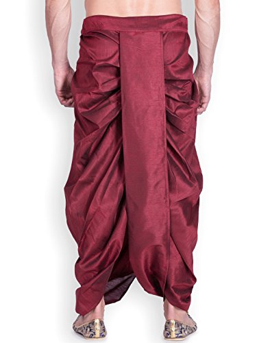 Image of Royal Kurta Men's 100% Cotton Kurta and Dhoti Set