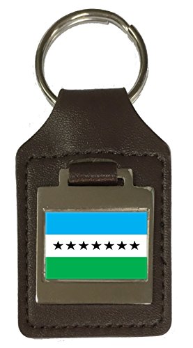 Porte-clés Équateur Nueva Loja, le cadeau en cuir idéal