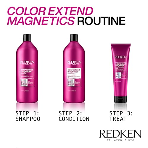 Image of Redken Color Extend Magnetics Shampoo - For Color-Treated, 33.8 Fl Oz