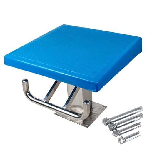 STWBHW Plateforme de plongée for Piscine, plongeoirs antidérapants en Acier Inoxydable, Plan de Travail incliné for piscines Robustes, Plan de Travail...