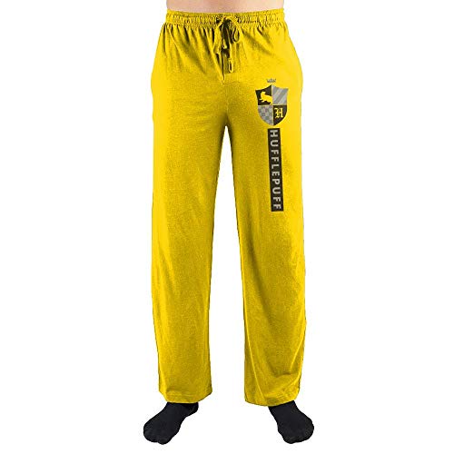 Bioworld Harry Potter House Hufflepuff Emblem Sleep Pajama Pants