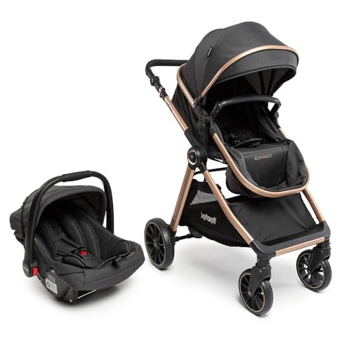 Travel System Infanti, Romanzo Duo, Preto Bronze