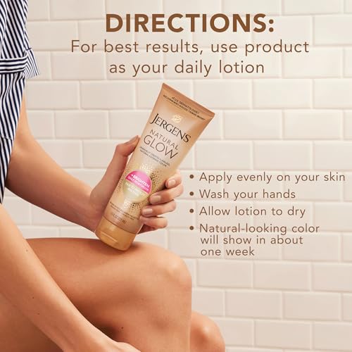 Jergens Natural Glow Daily Moisturizer (Fair to Medium) Körperselbstbräuner