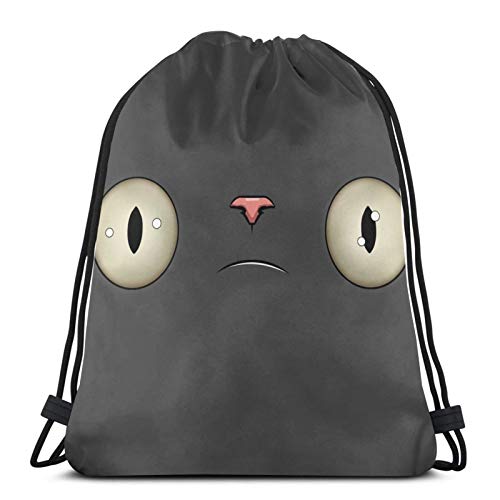 Nioh 2 Scampuss Cat Yokai Drawstring Bag Sports Fitness Bag Travel Bag Gift Bag