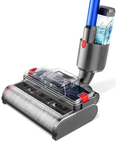 Traumheim 2-IN-1 Bürste Wischaufsatz kompatibel für Dyson...