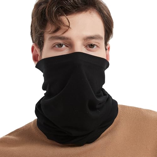 Neck Gaiter Face Cover Scarf, Men & Women Face Mask for Skiing Fishing Hiking Cycling
