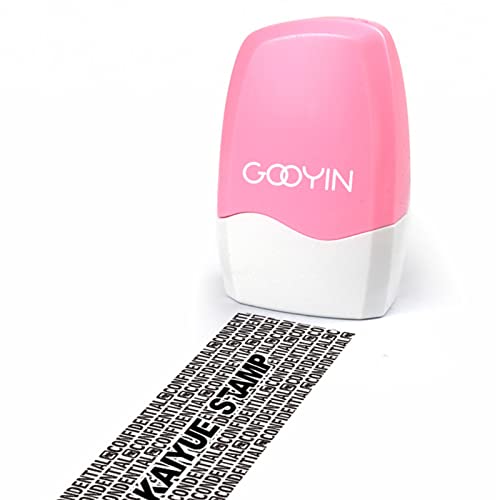 Generic Selo Confidencial | Guarde seu rolo de carimbo de identificação | Carimbo de rolo de roubo d