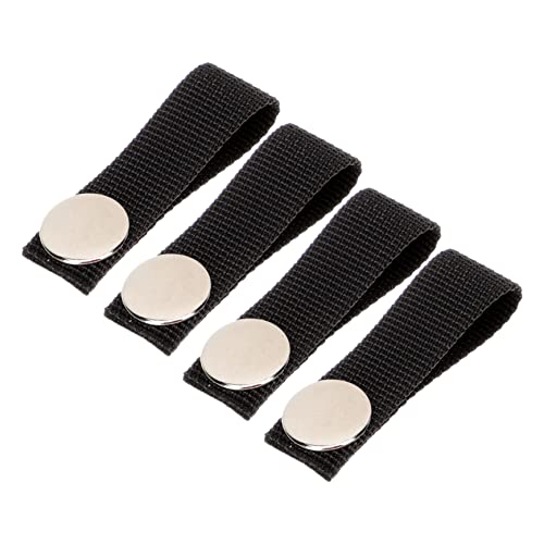 WOONEKY Hockey Helmet Accessory Set 4pcs Chin Straps Polyester Material Chin Strap for Hockey Helmet Easy Install