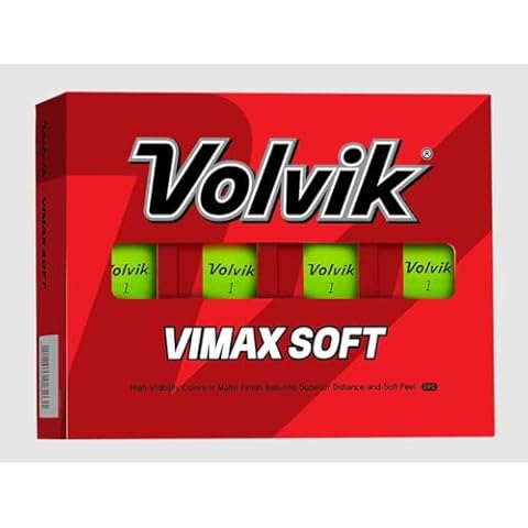 Volvik Vimax Soft Matte Finish Golf Balls (One Dozen) Cover