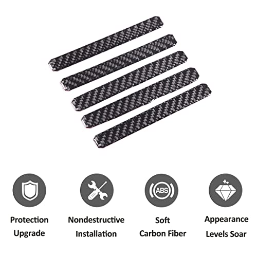 Image of Ford Maverick 2022 Carbon Fiber Front Grille Mesh Inserts Trim Cover Front Grill Mesh Clip-in Grille Guard