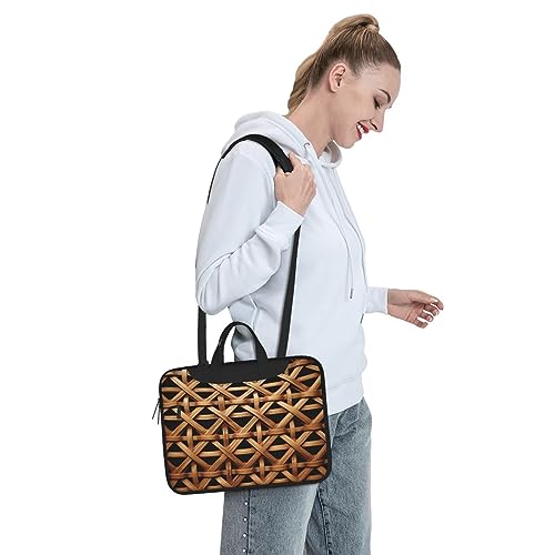 Bolso tipo bandolera para laptop KHiry tejido miniatura 7