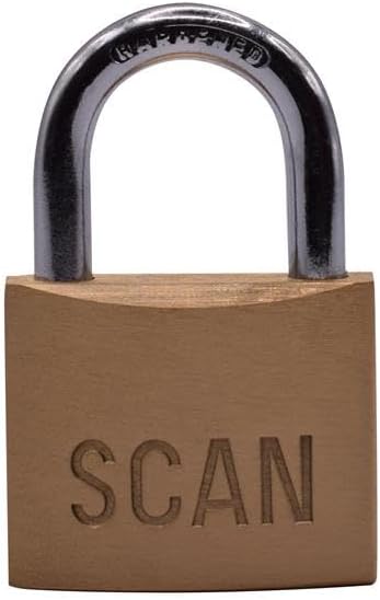 SCAN SCAPLB40KA Brass Padlock