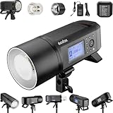 Godox AD600Pro Witstro All-in-One Outdoor Flash, AD600 Pro 600Ws TTL HSS Flash Strobe Light, 2.4G X System Studio Flash Monilight Compatible with Most TTL Systems, 0.01~0.9s Recycle at 360 Full Power