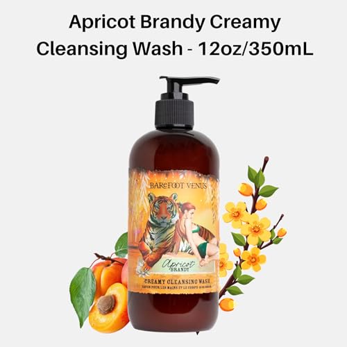 Image of Barefoot Venus White Pine Creamy Cleansing Body Wash - 350 ML / 12 OZ (Apricot Brandy)