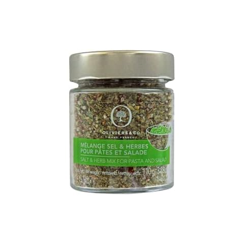 Oliviers & Co Salt & Herbs Mix for Pasta & Salad | Gourmet seasoning by Oliviers and Co | Perfect time-saving seasoning for pasta and salads | Developed by Michelin-starred chef | 2.88 Oz Cover