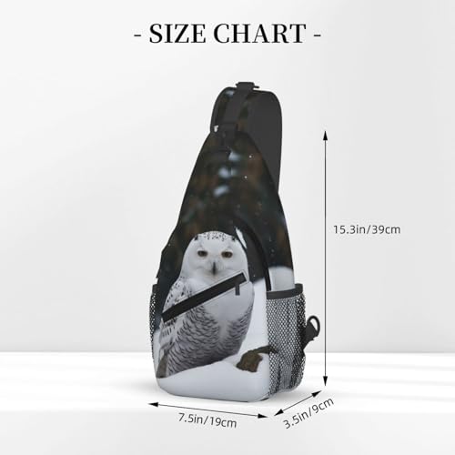 Mochila tipo bandolera Snow Owl para senderismo miniatura 2