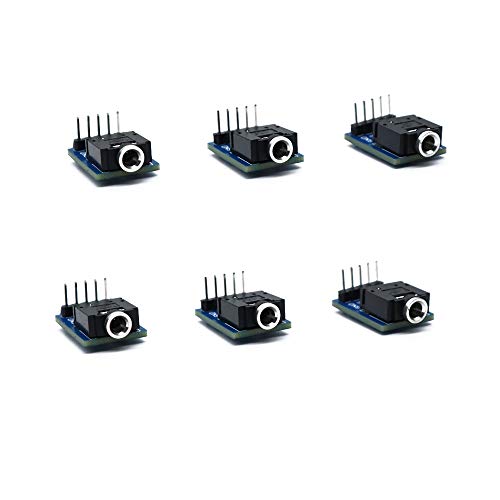 Conector TRRS Treedix de 3,5 mm con 5 pines para audio estéreo sin interferencias