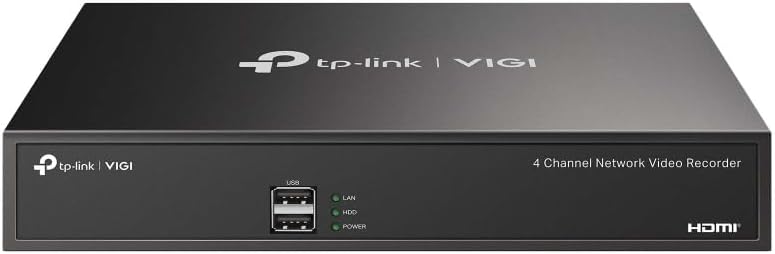 TP-Link VIGI NVR1004H 4 Channel Network Video Recorder | 4K HDMI NVR ...