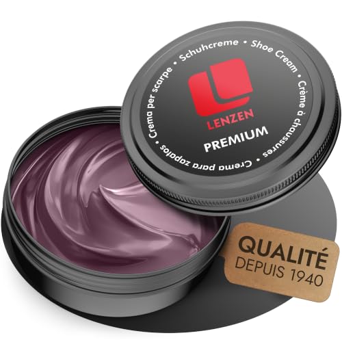 Lenzen cirage chaussure pour cuir lisse et grainé de nombreuses couleurs