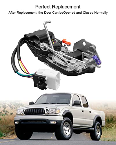 Image of Door Lock Actuator Driver Side Fit for Toyota Tacoma 2.4L 2.7L 3.4L V6 Engine 1998 1999 2000 2001 2002 2003 2004, Front Left Door Lock Latch Assembly Replace 69040-04010 931-492