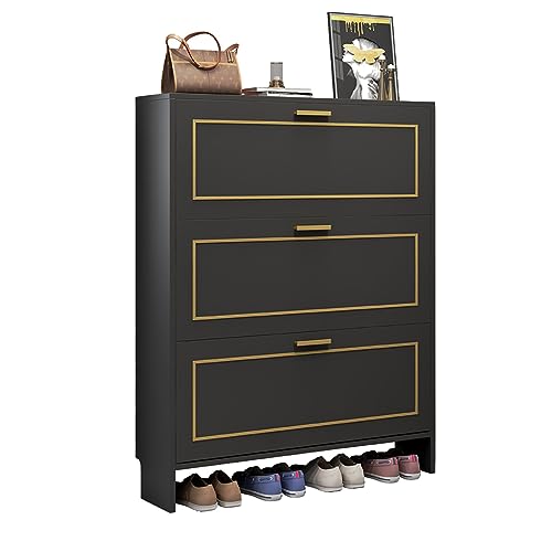 Meuble à chaussures gain de place moderne pour organiser l'entrée et le couloir