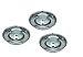 Royal sapphire Stainless Steel Puppy Bowl,Puppy Food Bowl,Puppy Bowl for Small Dogs,11.4',Puppy Saucer,Puppy Supplies,Puppy Feeder,Puppy Feeding Bowls for Litters (Three Piece)