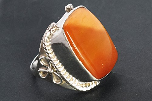 Bague cœur en argent Mookaite contre les bijoux ternes et industriels - 2