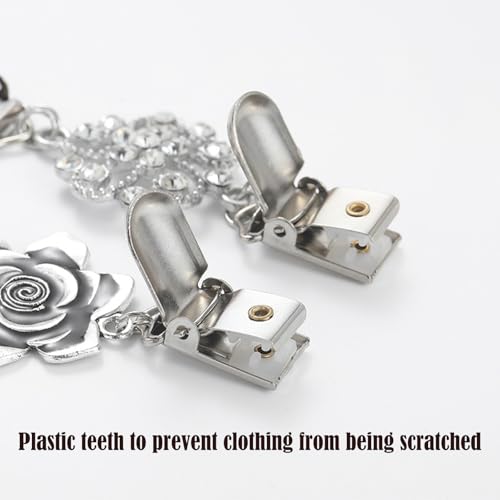 Image of 5Pcs Dress Clips Back Cinch, Dress Clips Back Cinch for Women Dress Accessories Adjustable Clip, Prevent Garments Slipping for Dresses Tops and Garments Fashion Essential