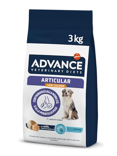 Advance Veterinary Diets - Articular Reduced Calorie - Cibo per Cani con Problemi Articolari e Sovrappeso - 3kg